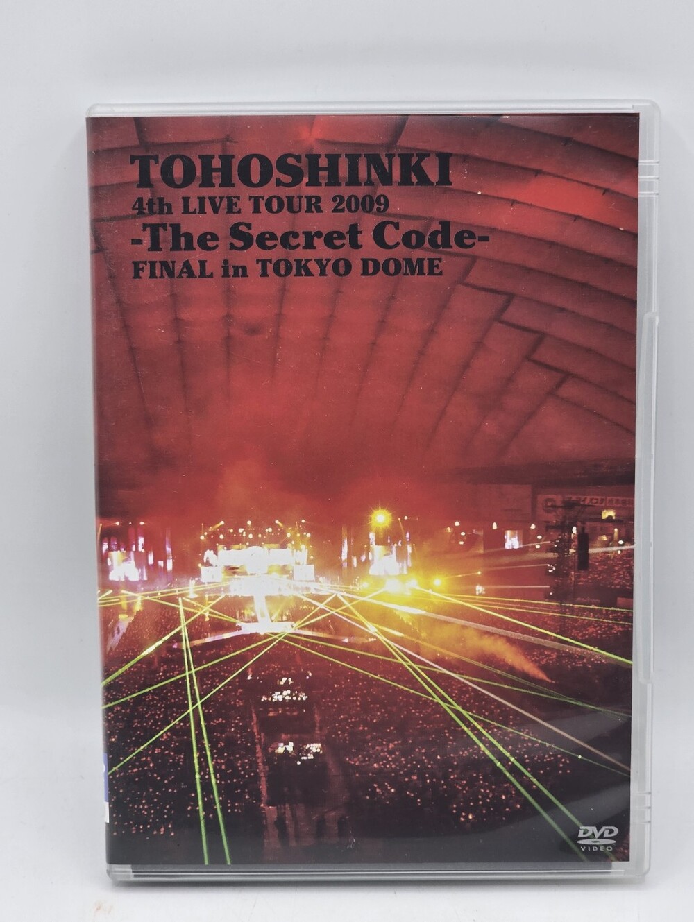 TVXQ TOHOSHINKI 4th LIVE TOUR 2009 Secret Code Tokyo Dome DVD